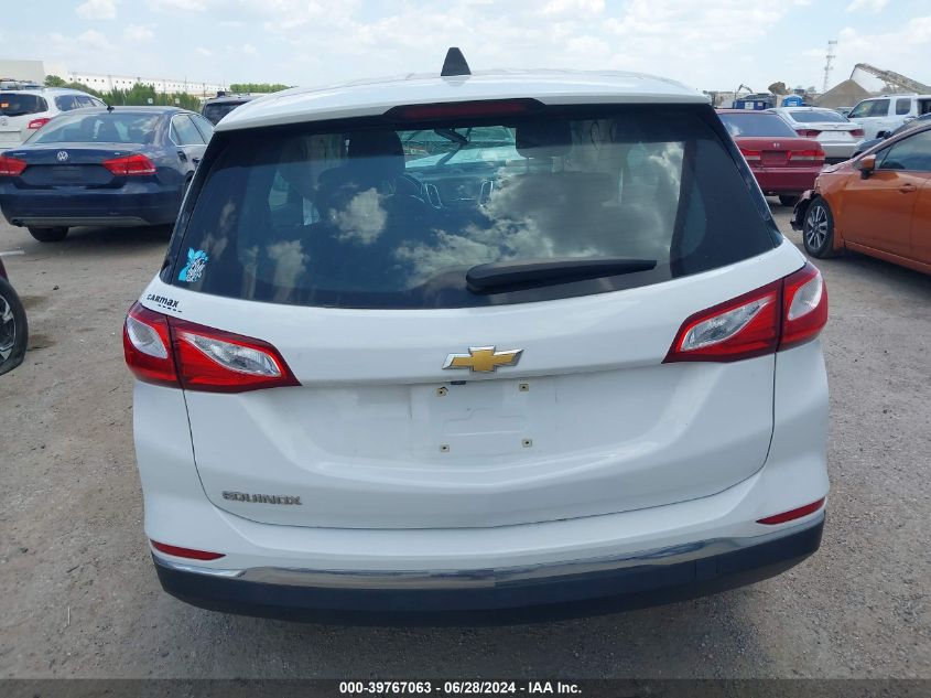 2018 Chevrolet Equinox Ls VIN: 2GNAXHEV1J6326456 Lot: 39767063