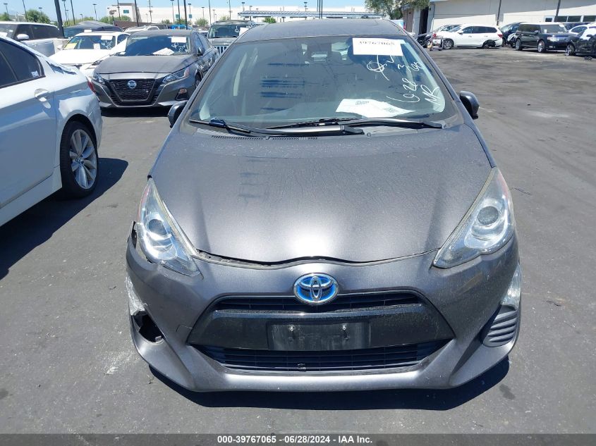 JTDKDTB37G1122297 2016 Toyota Prius C