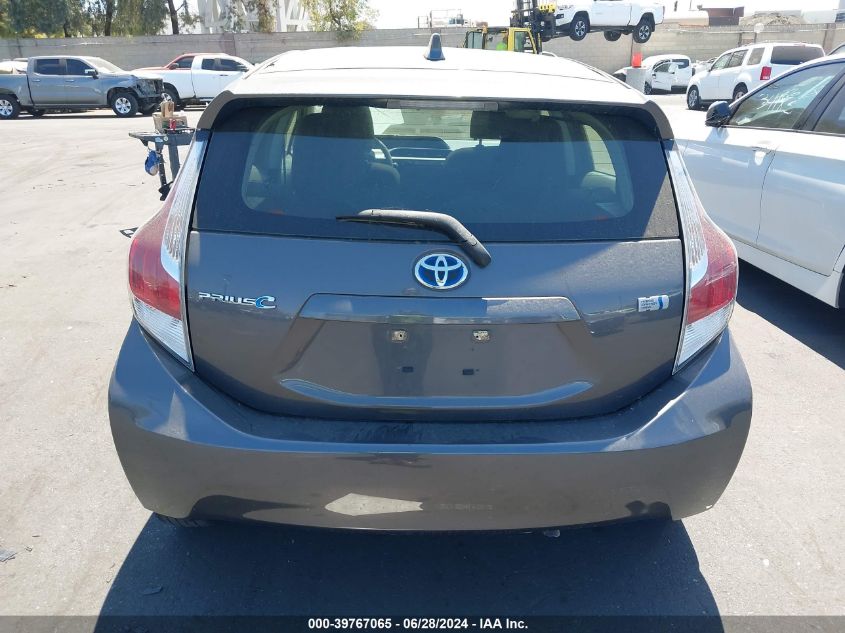 2016 Toyota Prius C VIN: JTDKDTB37G1122297 Lot: 39767065