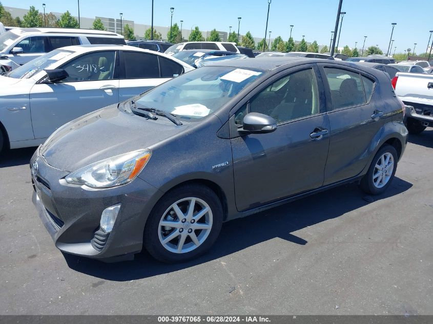 JTDKDTB37G1122297 2016 Toyota Prius C