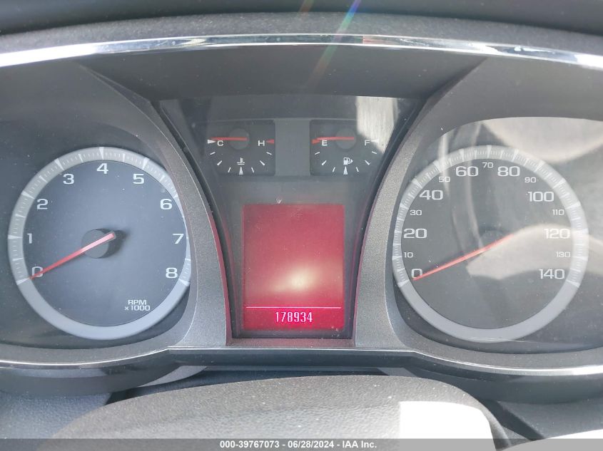 2011 GMC Terrain Sle VIN: 2CTALMECXB6393025 Lot: 39767073