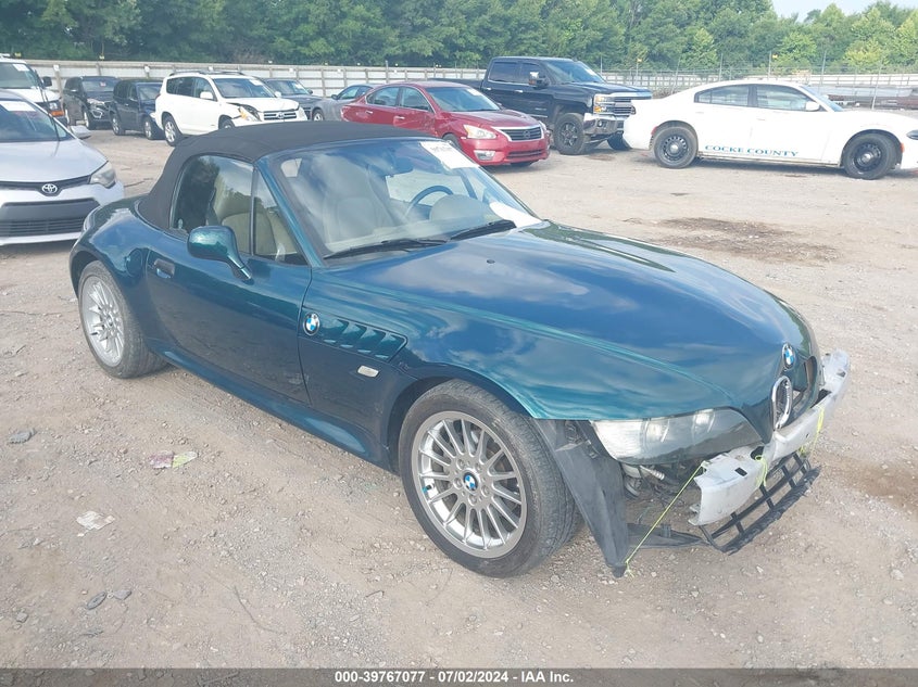 1998 BMW Z3 2.8 VIN: 4USCJ3321WLC11589 Lot: 39767077