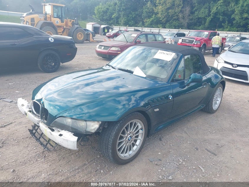 1998 BMW Z3 2.8 VIN: 4USCJ3321WLC11589 Lot: 39767077