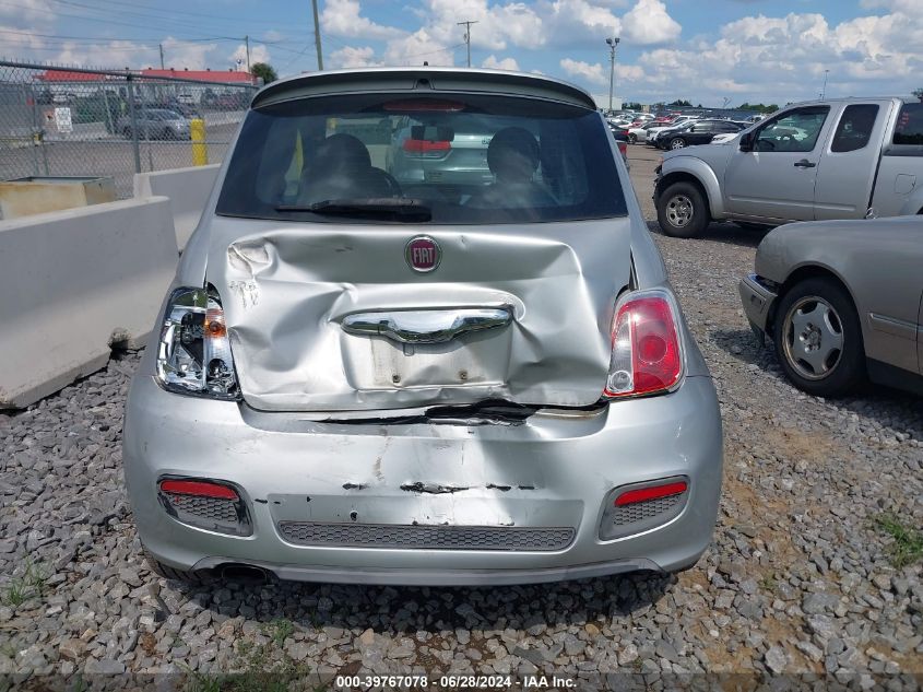 2012 Fiat 500 Sport VIN: 3C3CFFBR7CT203554 Lot: 39767078