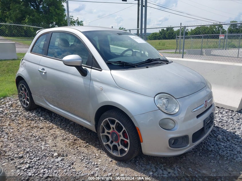 2012 Fiat 500 Sport VIN: 3C3CFFBR7CT203554 Lot: 39767078