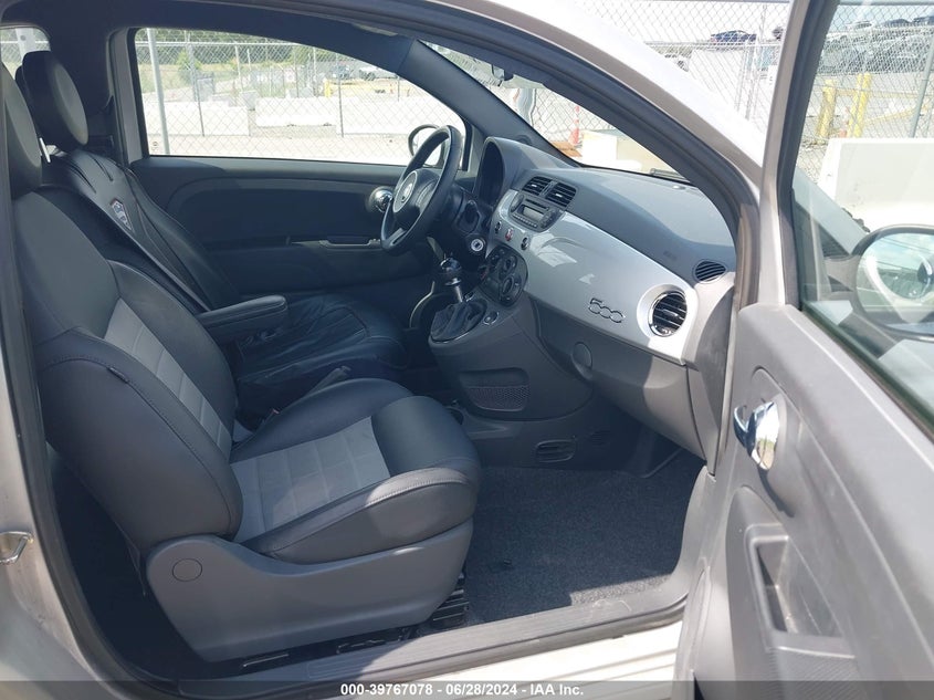 2012 Fiat 500 Sport VIN: 3C3CFFBR7CT203554 Lot: 39767078