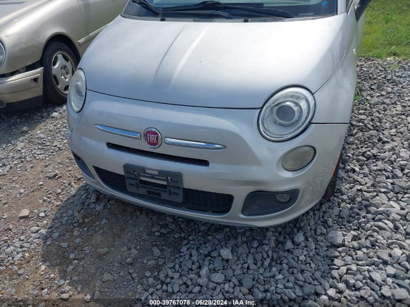 2012 Fiat 500 Sport VIN: 3C3CFFBR7CT203554 Lot: 39767078