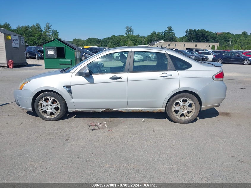 2008 Ford Focus Se/Sel/Ses VIN: 1FAHP35N68W227308 Lot: 39767081