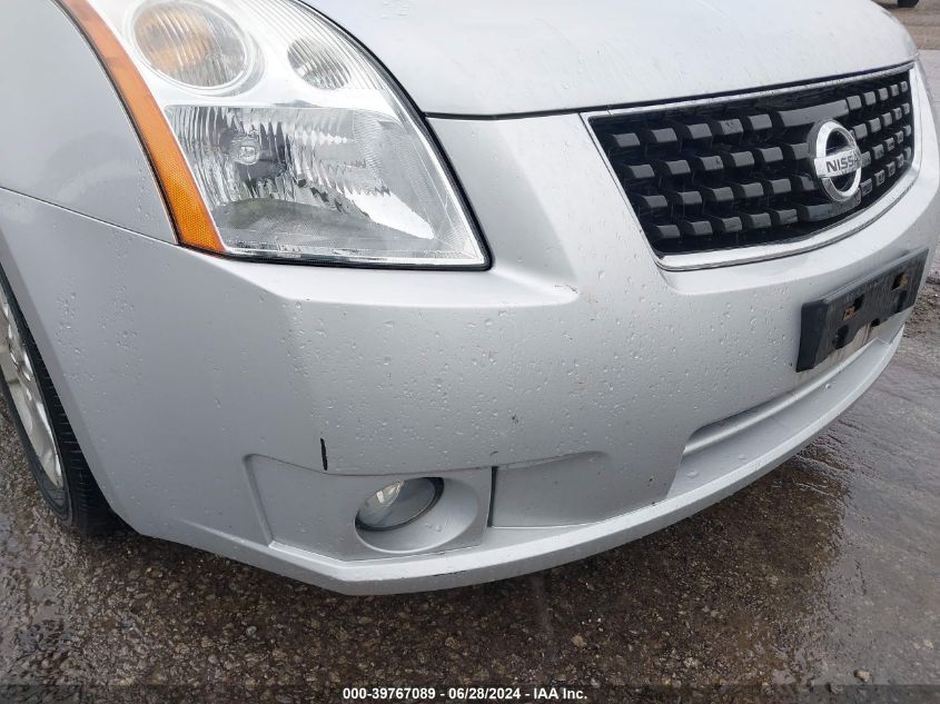 2008 Nissan Sentra 2.0Sl VIN: 3N1AB61E88L692361 Lot: 39767089