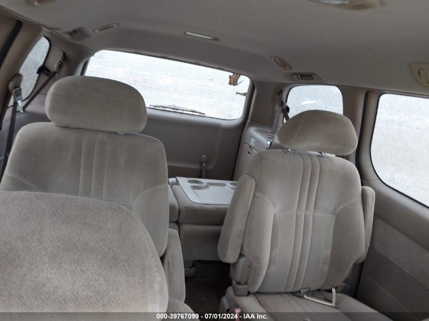 2002 Toyota Sienna Le VIN: 4T3ZF13C92U496013 Lot: 39767099