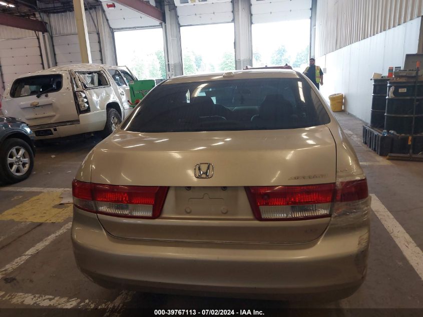 2004 Honda Accord 2.4 Ex VIN: 1HGCM568X4A002321 Lot: 39767113