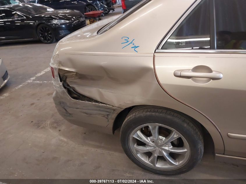 2004 Honda Accord 2.4 Ex VIN: 1HGCM568X4A002321 Lot: 39767113