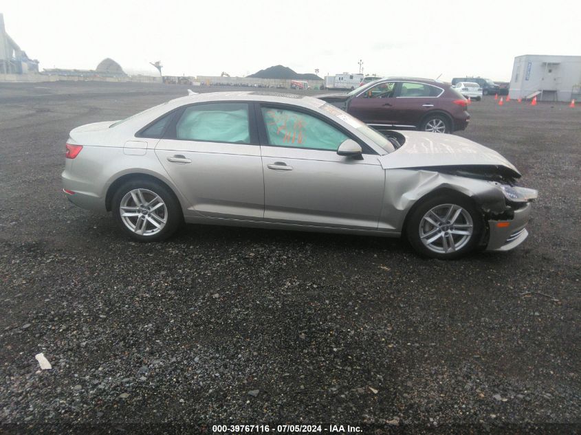 2017 Audi A4 2.0T Premium VIN: WAUANAF46HN036938 Lot: 39767116