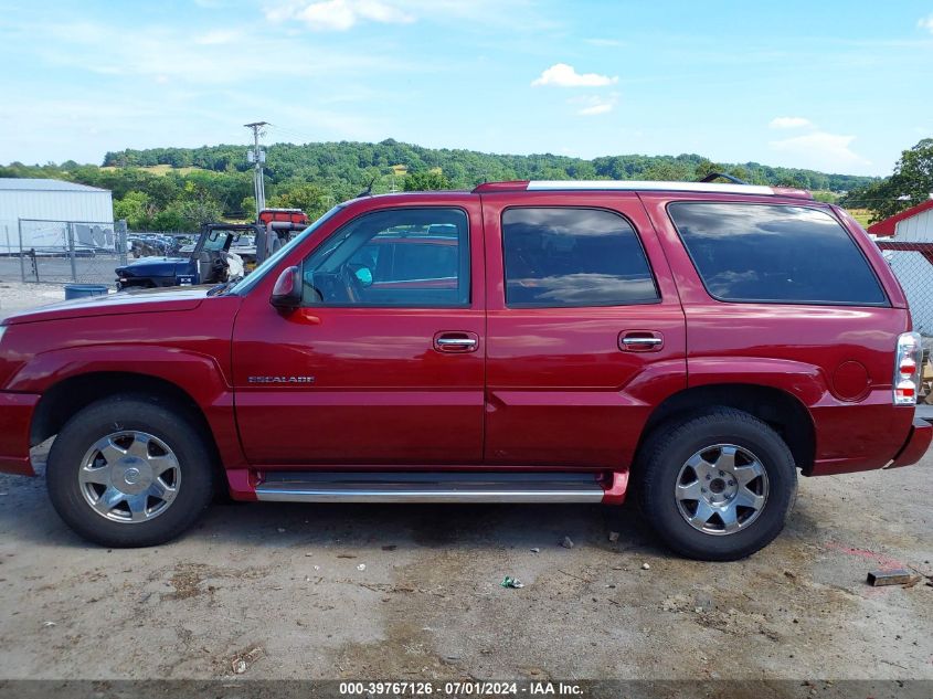 2004 Cadillac Escalade Standard VIN: 1GYEK63N04R195491 Lot: 39767126