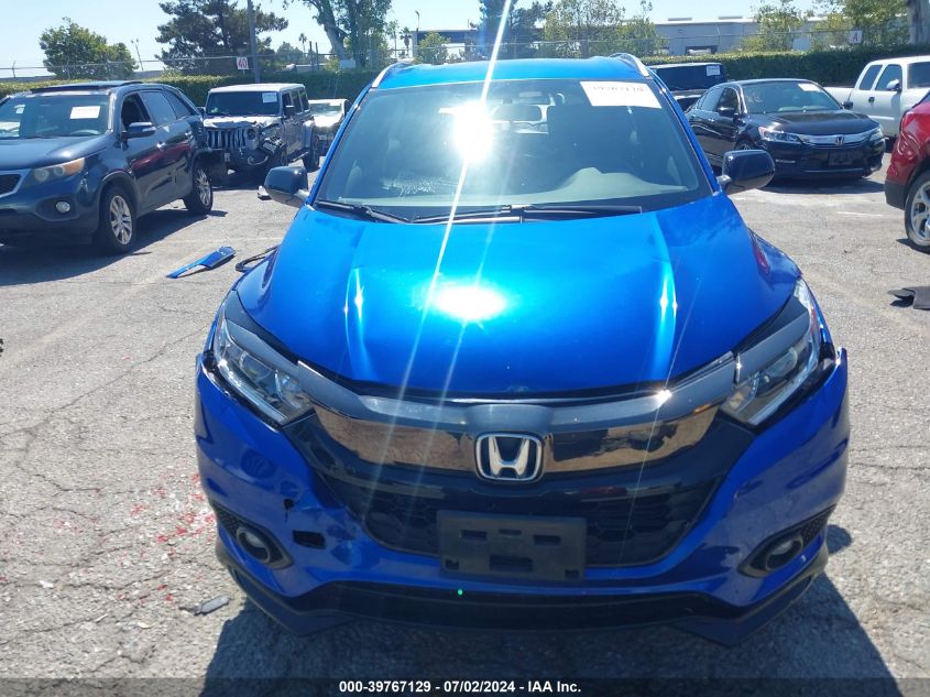 2019 Honda Hr-V Sport VIN: 3CZRU5H14KM729618 Lot: 39767129