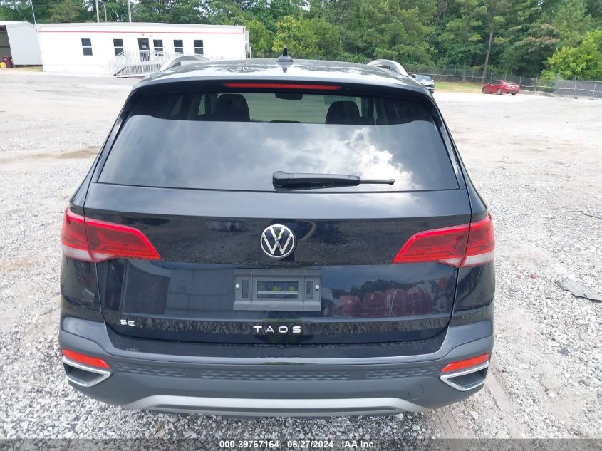 2024 Volkswagen Taos 1.5T Se VIN: 3VVSX7B23RM019794 Lot: 39767164