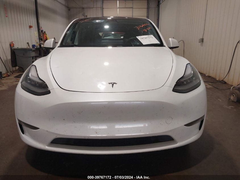 2020 Tesla Model Y Long Range Dual Motor All-Wheel Drive VIN: 5YJYGDEE7LF011884 Lot: 39767172