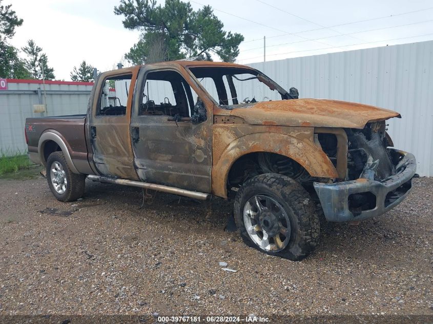 2011 Ford F-250 Lariat VIN: 1FT7W2BT8BEB85968 Lot: 39767181