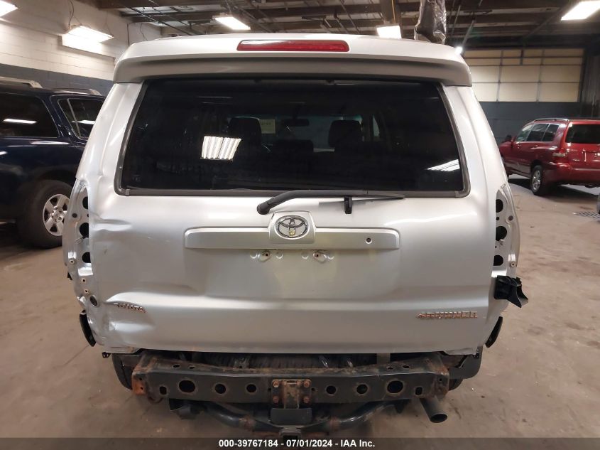2006 Toyota 4Runner Sr5 Sport V8 VIN: JTEBT14R060062548 Lot: 39767184