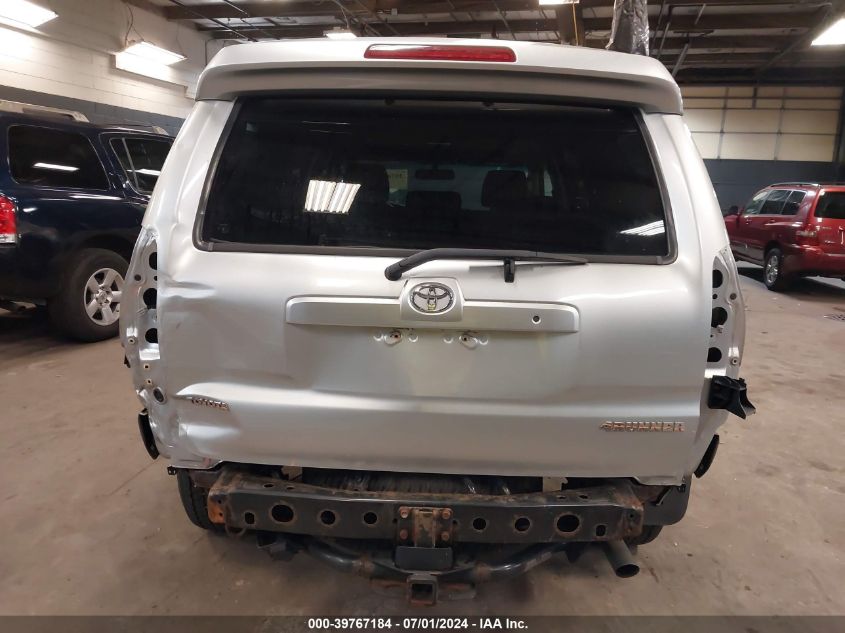 2006 Toyota 4Runner Sr5 Sport V8 VIN: JTEBT14R060062548 Lot: 39767184