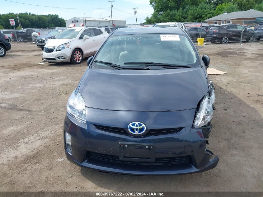 2011 Toyota Prius Two VIN: JTDKN3DU7B1421333 Lot: 39767222
