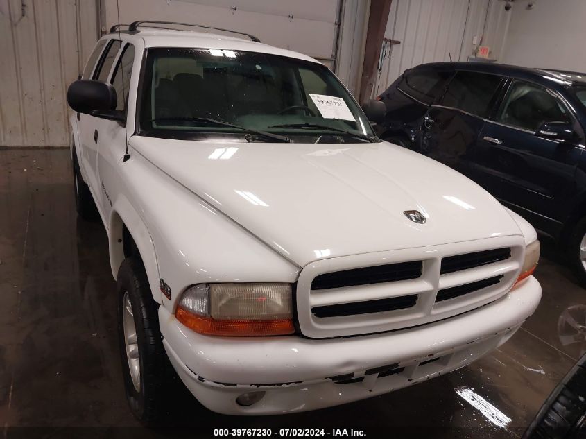 1999 Dodge Durango VIN: 1B4HS28Z7XF604208 Lot: 39767230