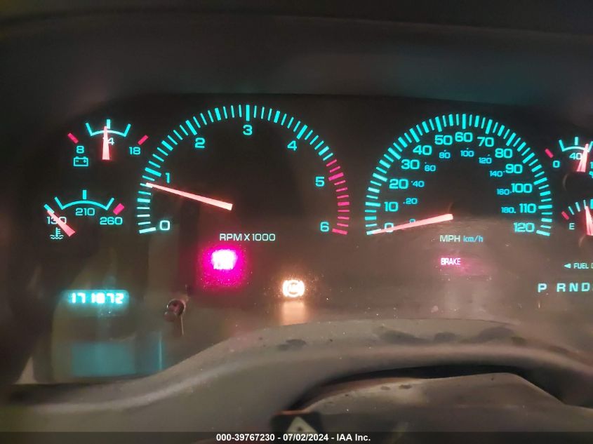 1999 Dodge Durango VIN: 1B4HS28Z7XF604208 Lot: 39767230