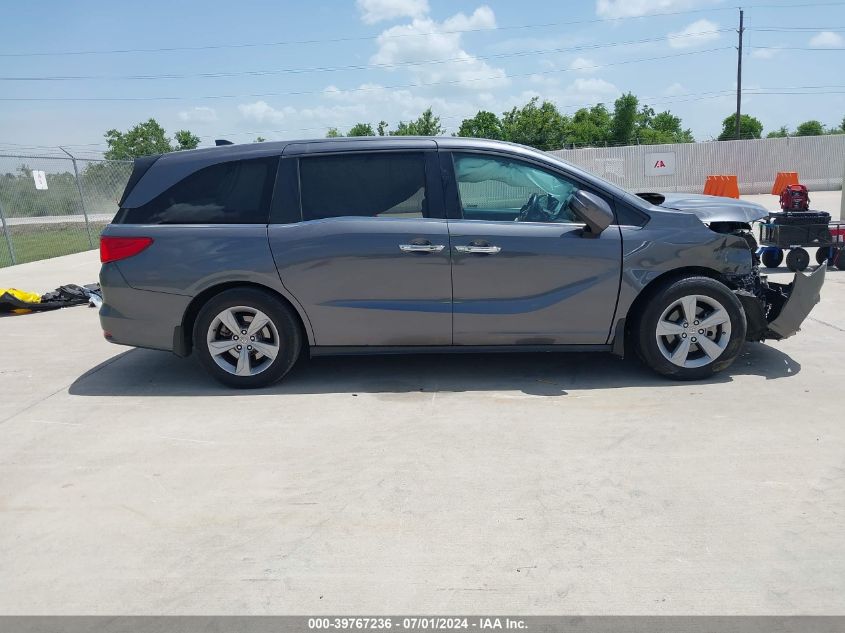 2019 Honda Odyssey Ex-L VIN: 5FNRL6H78KB127635 Lot: 39767236