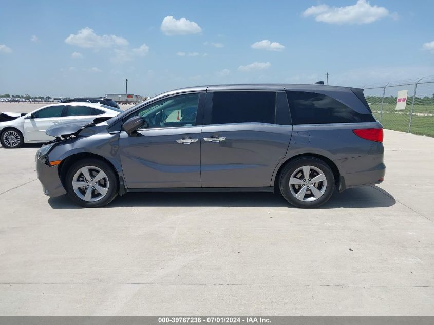 2019 Honda Odyssey Ex-L VIN: 5FNRL6H78KB127635 Lot: 39767236