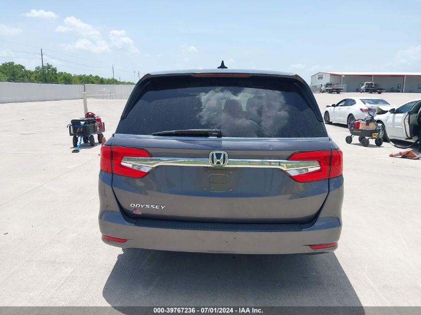 2019 Honda Odyssey Ex-L VIN: 5FNRL6H78KB127635 Lot: 39767236