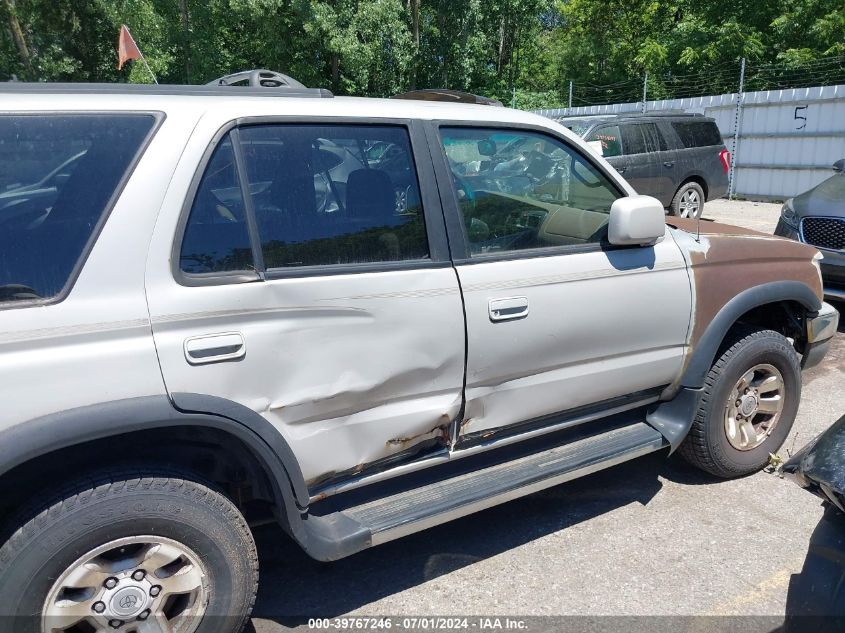 1999 Toyota 4Runner Sr5 V6 VIN: JT3HN86R1X0202076 Lot: 39767246