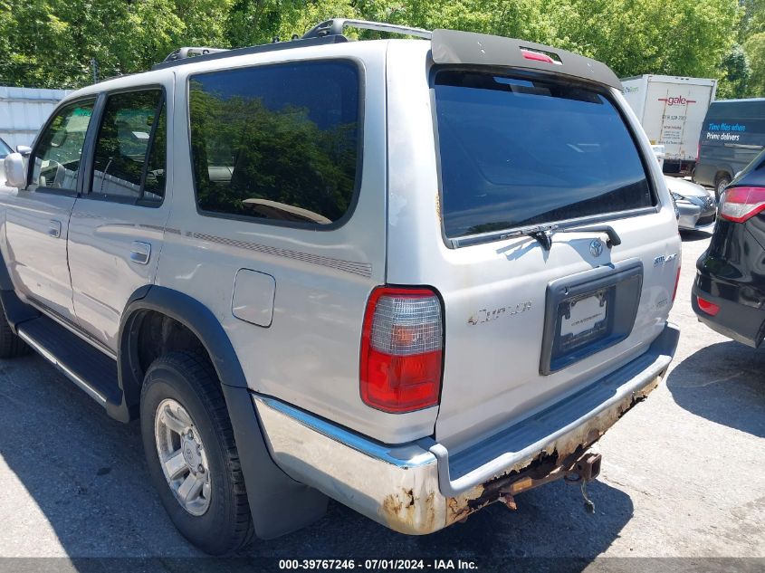 1999 Toyota 4Runner Sr5 V6 VIN: JT3HN86R1X0202076 Lot: 39767246