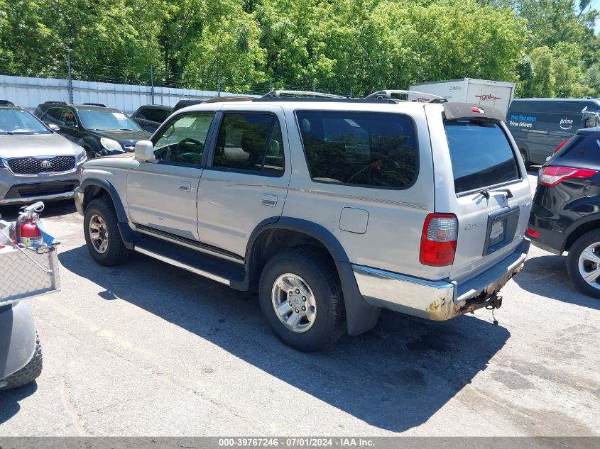 1999 Toyota 4Runner Sr5 V6 VIN: JT3HN86R1X0202076 Lot: 39767246