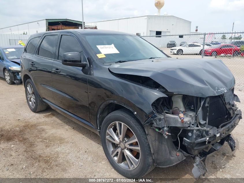 2013 Dodge Durango Sxt VIN: 1C4RDHAG4DC694296 Lot: 39767272