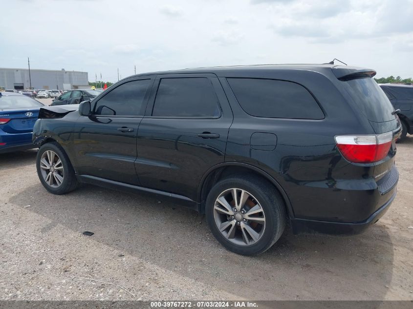 2013 Dodge Durango Sxt VIN: 1C4RDHAG4DC694296 Lot: 39767272