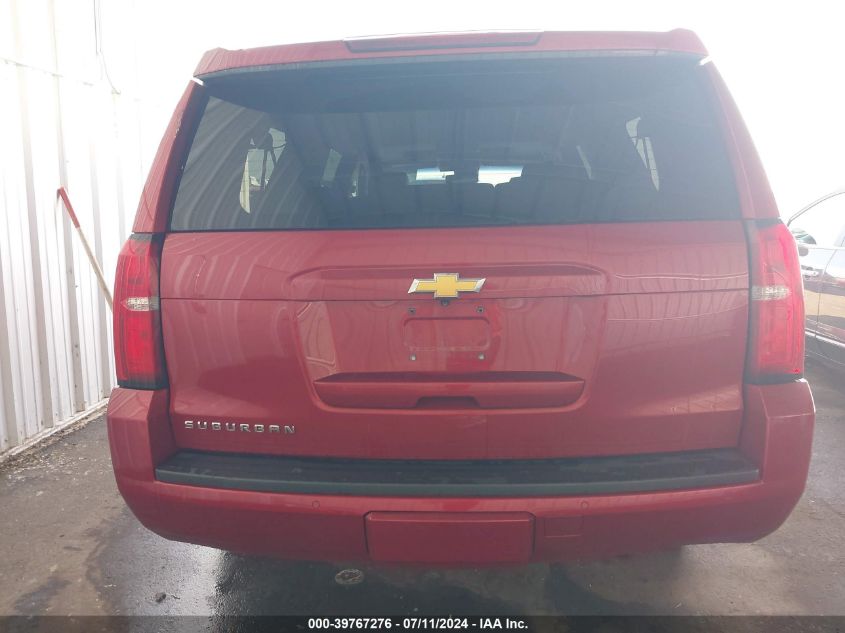 2015 Chevrolet Suburban 1500 Lt VIN: 1GNSKJKC6FR534129 Lot: 39767276