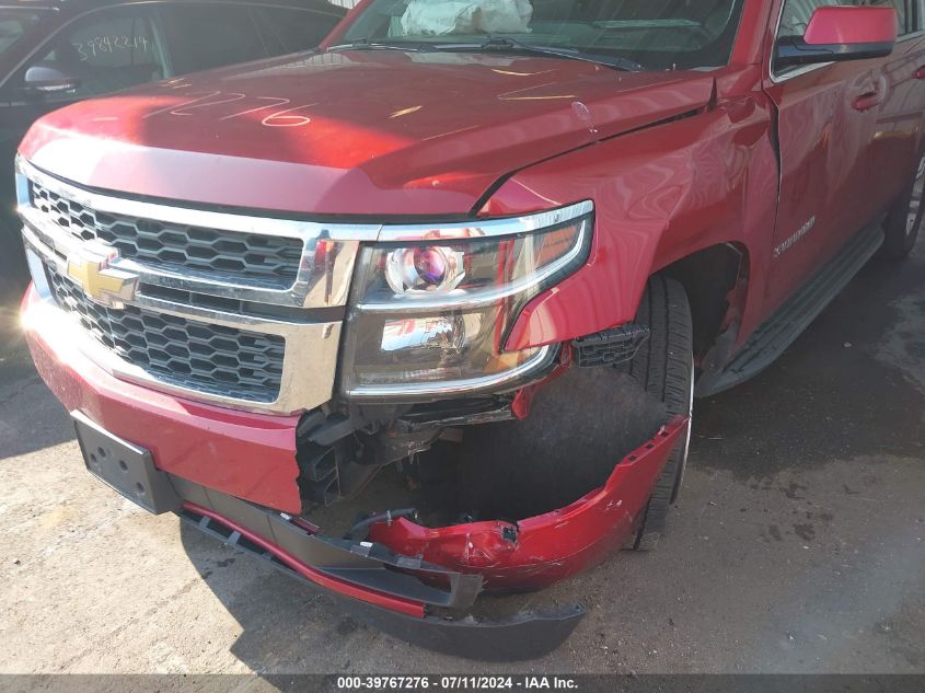 2015 Chevrolet Suburban 1500 Lt VIN: 1GNSKJKC6FR534129 Lot: 39767276