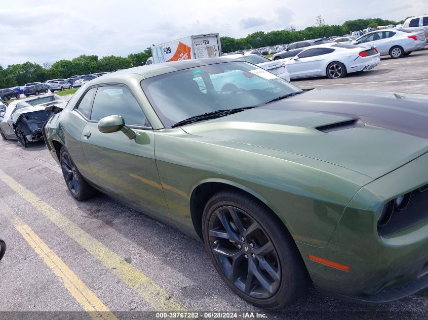 2022 Dodge Challenger Sxt VIN: 2C3CDZAG3NH223626 Lot: 39767282