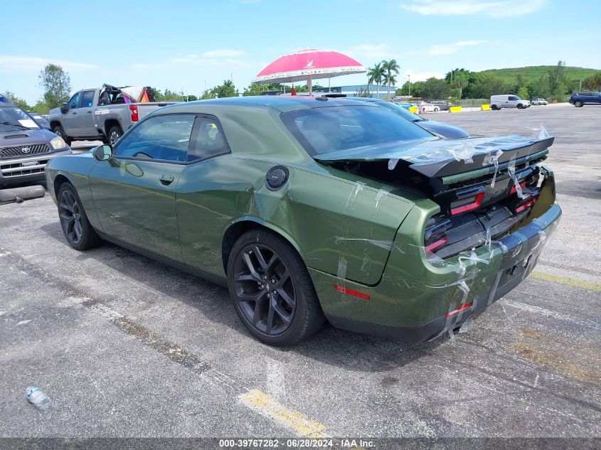 2022 Dodge Challenger Sxt VIN: 2C3CDZAG3NH223626 Lot: 39767282