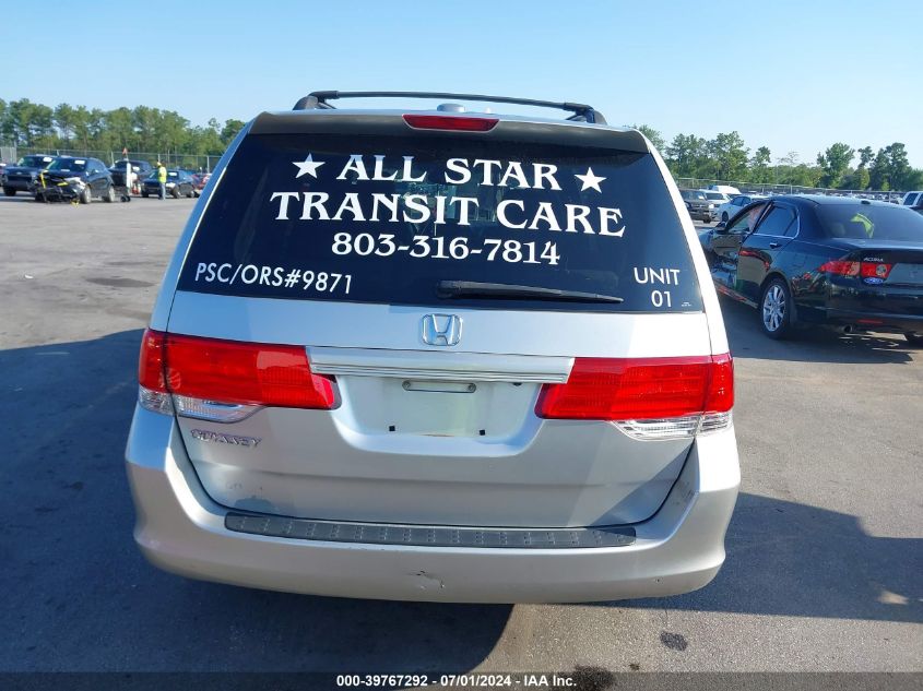 2009 Honda Odyssey Ex-L VIN: 5FNRL38759B029025 Lot: 39767292