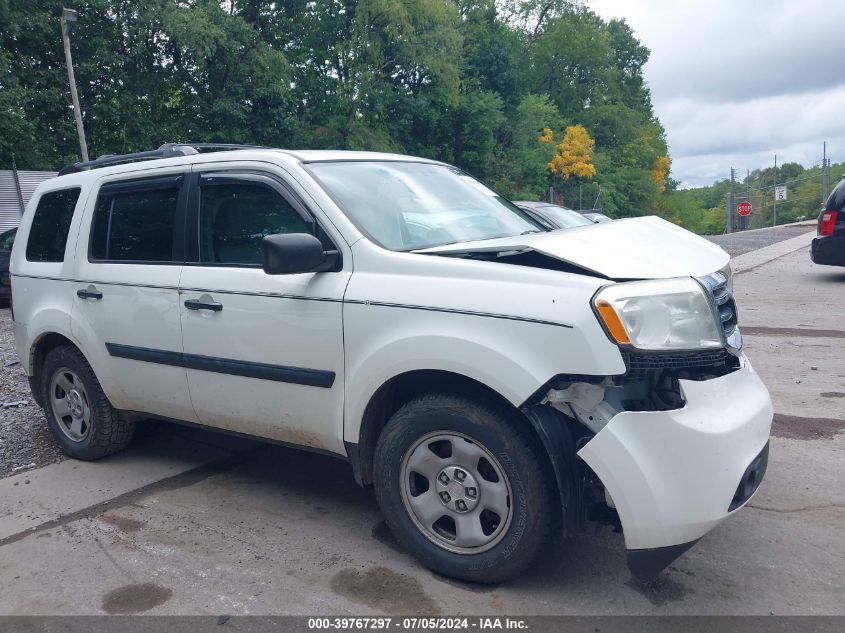 2015 Honda Pilot Lx VIN: 5FNYF4H21FB008133 Lot: 39767297