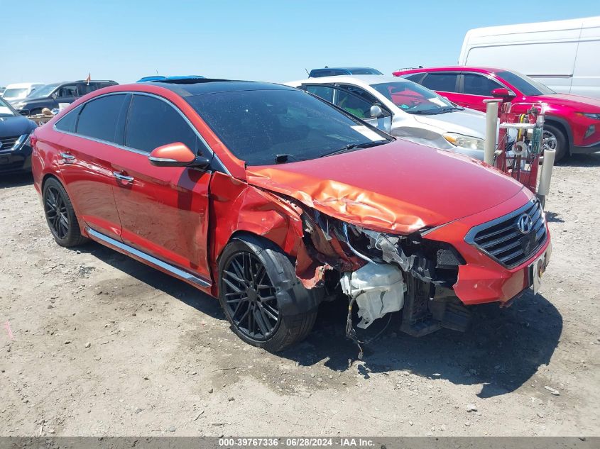 5NPE34AB2FH129907 2015 HYUNDAI SONATA - Image 1