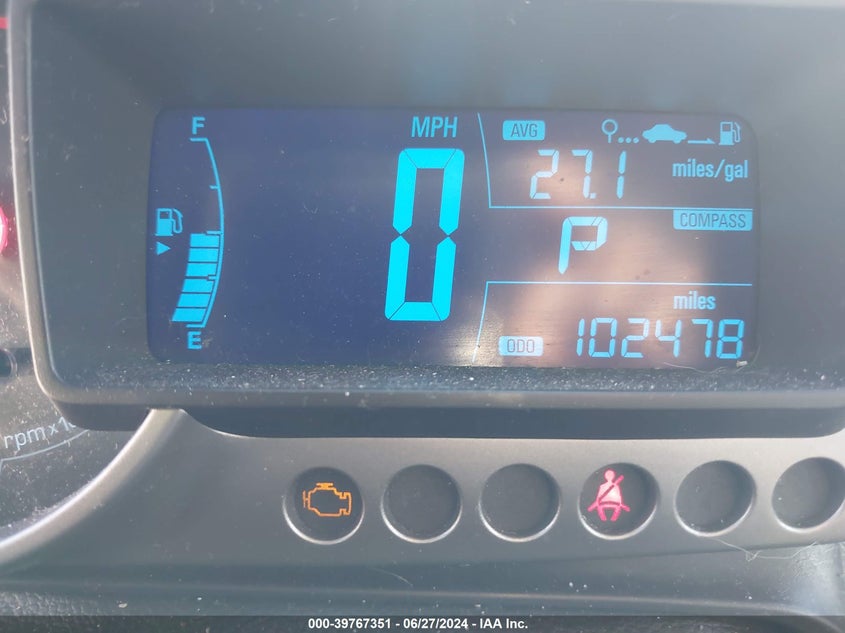 2012 Chevrolet Sonic 2Lt VIN: 1G1JC6SHXC4110237 Lot: 39767351