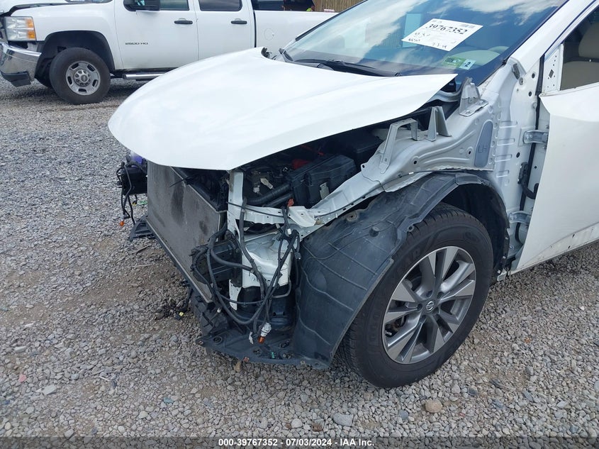 2015 Nissan Murano Sv VIN: 5N1AZ2MH7FN226517 Lot: 39767352