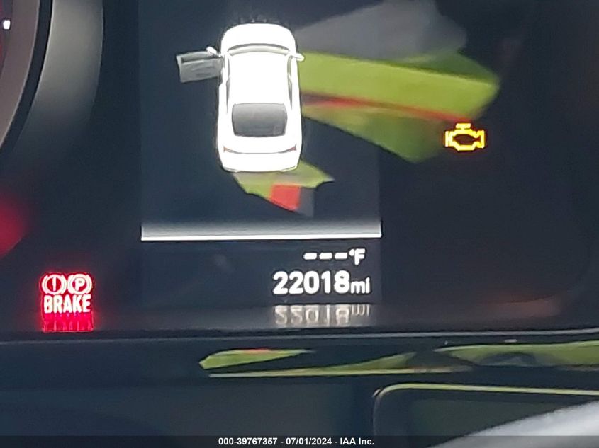 2022 Hyundai Elantra N Line VIN: KMHLR4AF9NU326923 Lot: 39767357