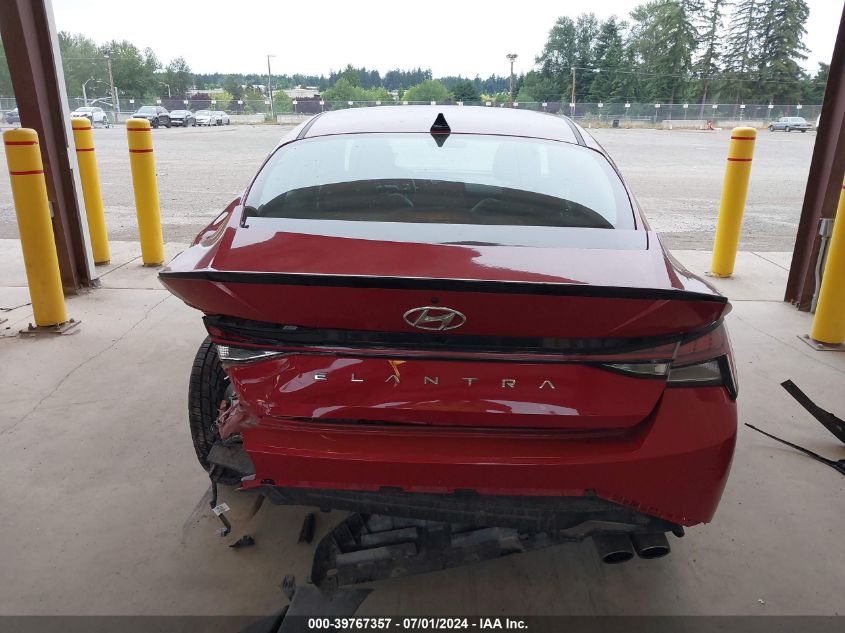 2022 Hyundai Elantra N Line VIN: KMHLR4AF9NU326923 Lot: 39767357