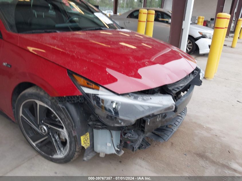 2022 Hyundai Elantra N Line VIN: KMHLR4AF9NU326923 Lot: 39767357