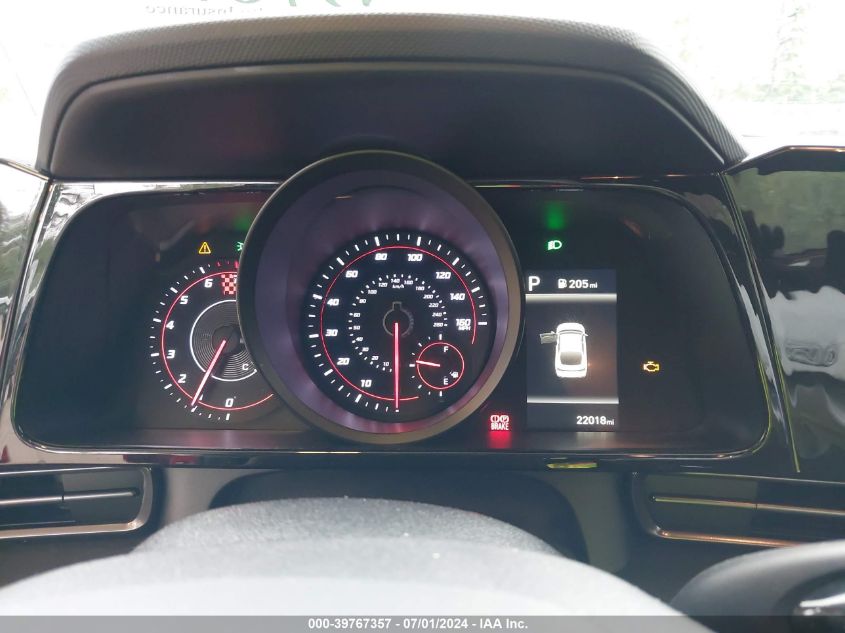 2022 Hyundai Elantra N Line VIN: KMHLR4AF9NU326923 Lot: 39767357