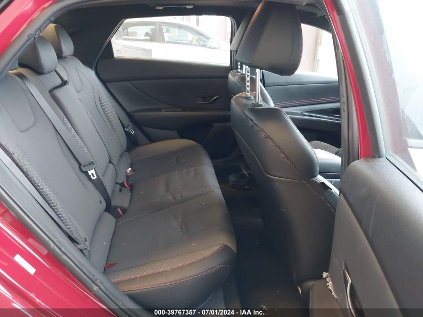 2022 Hyundai Elantra N Line VIN: KMHLR4AF9NU326923 Lot: 39767357