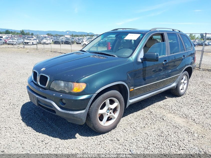 2003 BMW X5 3.0I VIN: 5UXFA53523LW25299 Lot: 39767371